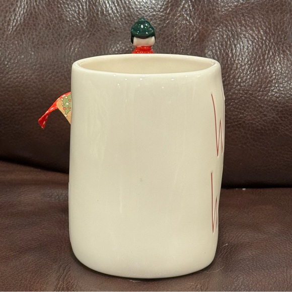 WARM WISHES Figural Snoopy Christmas Mug - Rae Dunn Peanuts Collection - Picture 9 of 11